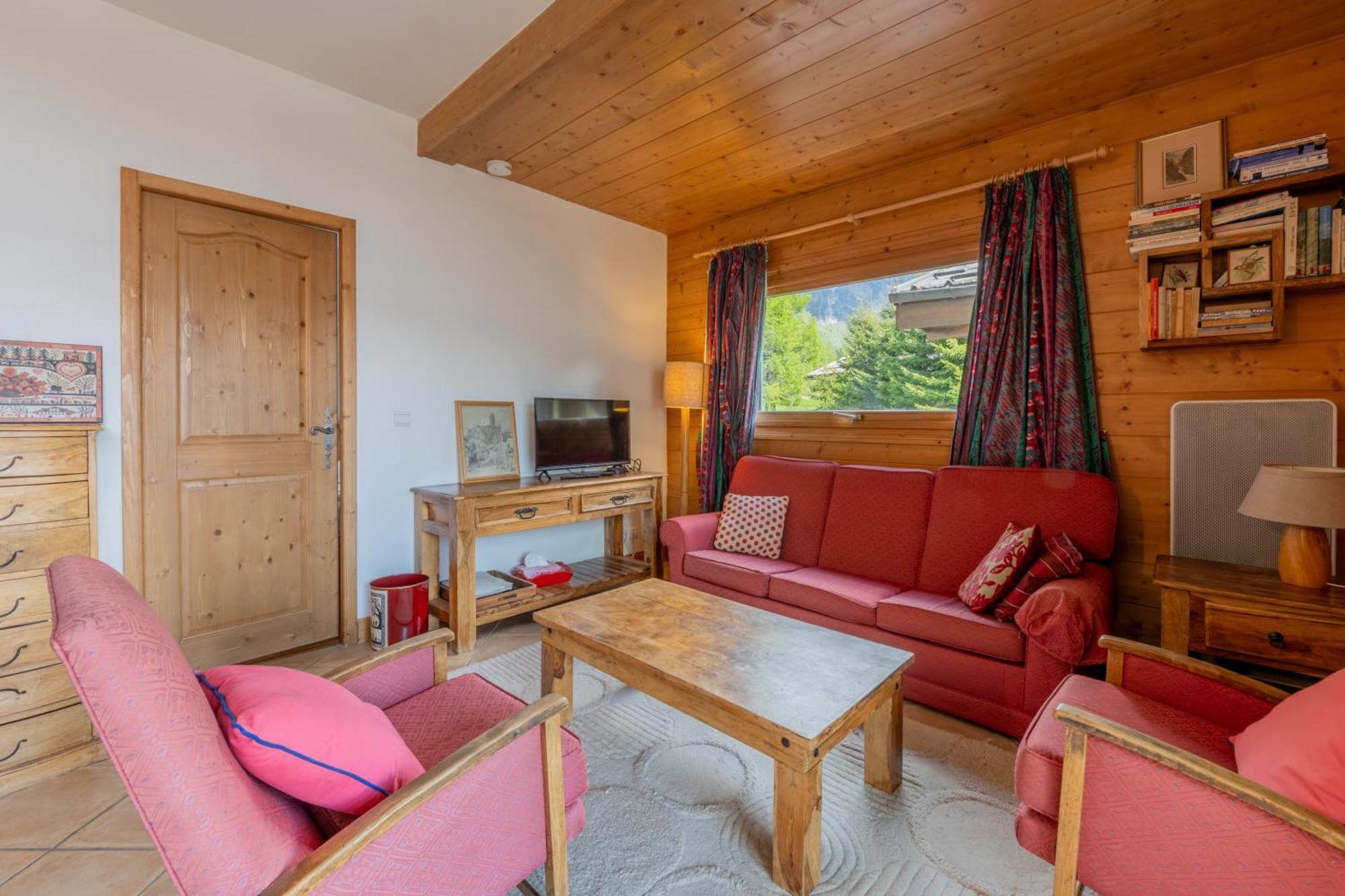 Terrasse Bec Rouge Montroc - Happy Apartment *